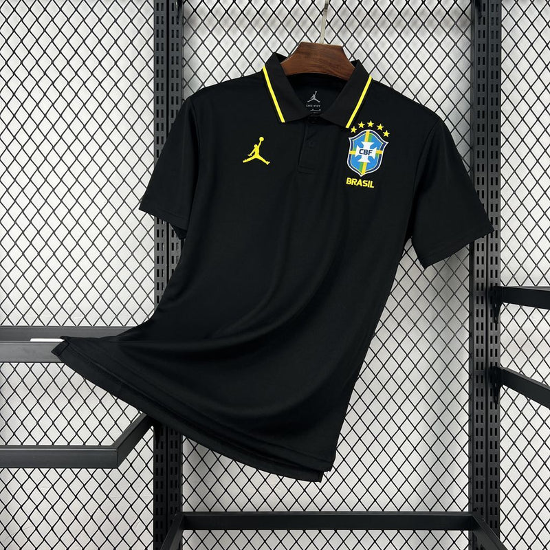 Brasilien Polotrikot Black Edition 2026