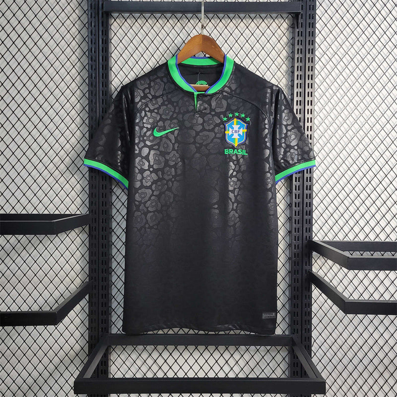 Brasilien Black Edition Specialtrikot 22