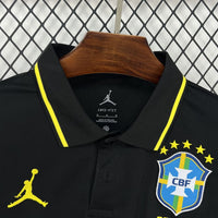 Brasilien Polotrikot Black Edition 2026