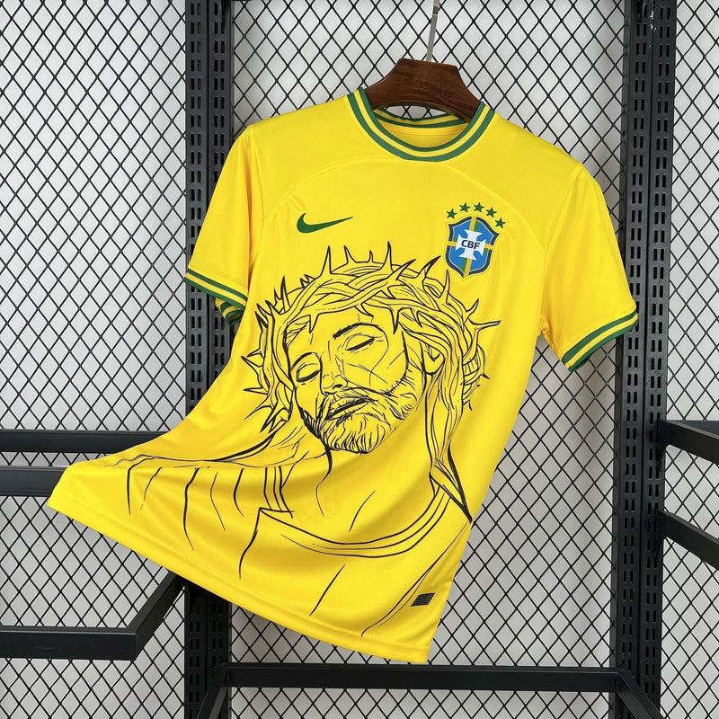 Vintage/Retrotrikot Brasilien x Cristo 2022